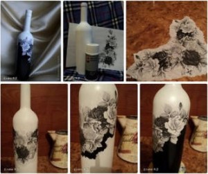 DIY-Black-and-White-Bottle-Decoupage-Step-by-Step-Tutorial-332x278